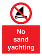 PL7459: No sand yachting