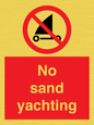 PL7459: No sand yachting
