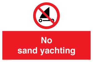 PL7459: No sand yachting