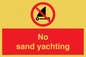 PL7459: No sand yachting