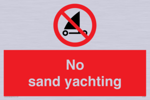PL7459: No sand yachting