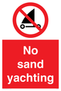 PL7459: No sand yachting