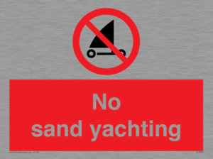 PL7459: No sand yachting
