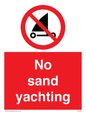 PL7459: No sand yachting