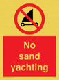 PL7459: No sand yachting
