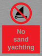PL7459: No sand yachting
