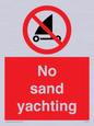 PL7459: No sand yachting
