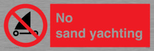 PL7459: No sand yachting