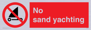 PL7459: No sand yachting