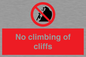 PL7460: No climbing of cliffs