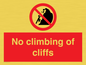 PL7460: No climbing of cliffs