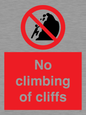 PL7460: No climbing of cliffs