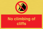 PL7460: No climbing of cliffs