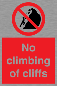 PL7460: No climbing of cliffs