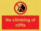 PL7460: No climbing of cliffs