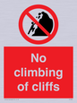 PL7460: No climbing of cliffs
