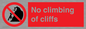 PL7460: No climbing of cliffs