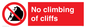 PL7460: No climbing of cliffs