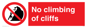 PL7460: No climbing of cliffs