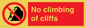 PL7460: No climbing of cliffs
