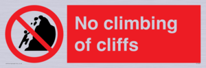 PL7460: No climbing of cliffs