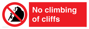 PL7460: No climbing of cliffs