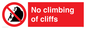 PL7460: No climbing of cliffs