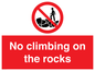 PL7462: No climbing on the rocks