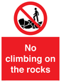 PL7462: No climbing on the rocks