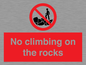 PL7462: No climbing on the rocks