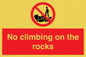 PL7462: No climbing on the rocks