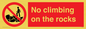 PL7462: No climbing on the rocks