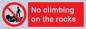 PL7462: No climbing on the rocks