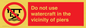 PL7463: Do not use watercraft in the vicinity of piers