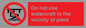 PL7463: Do not use watercraft in the vicinity of piers