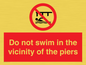PL7464: Do not swim in the vicinity of the piers