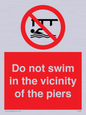 PL7464: Do not swim in the vicinity of the piers