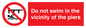 PL7464: Do not swim in the vicinity of the piers