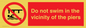PL7464: Do not swim in the vicinity of the piers
