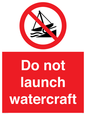 PL7465: Do not launch watercraft