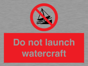 PL7465: Do not launch watercraft