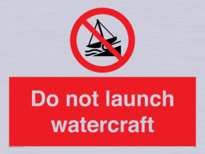PL7465: Do not launch watercraft