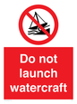 PL7465: Do not launch watercraft