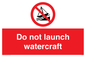 PL7465: Do not launch watercraft