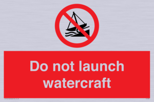 PL7465: Do not launch watercraft