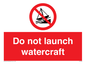 PL7465: Do not launch watercraft