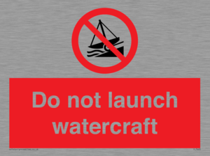 PL7465: Do not launch watercraft