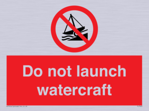 PL7465: Do not launch watercraft