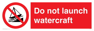 PL7465: Do not launch watercraft
