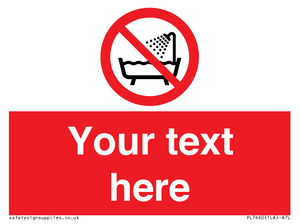 PL7660: Custom Do not use this device in a bathtub shower or water-filled reservoir